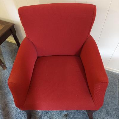 Red Armchair (DR-BBL)