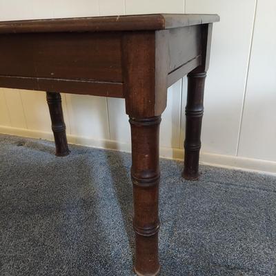 Bamboo Leg Wooden Side Table (DR-BBL)