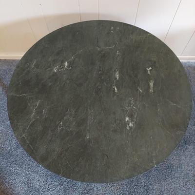 Marble Top Round Coffee Table (LR-BBL)