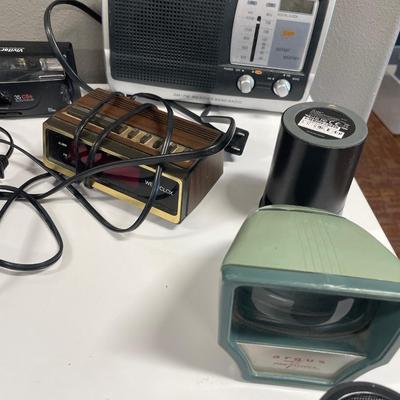 Vintage radios and clocks
