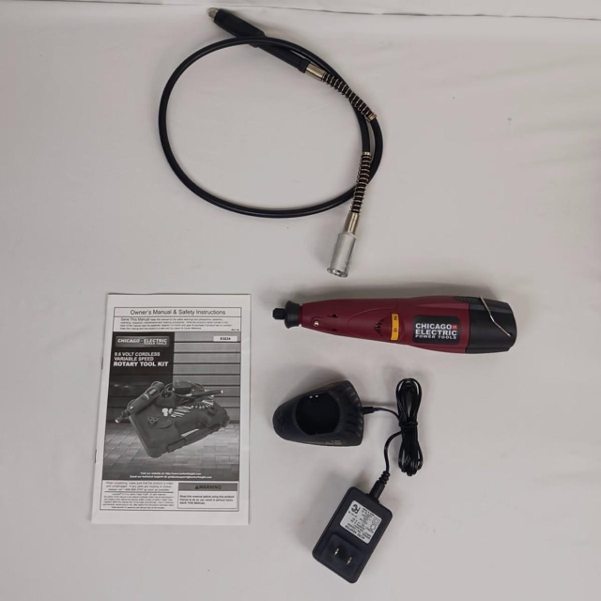 Chicago Electric Cordless Rotary Tool