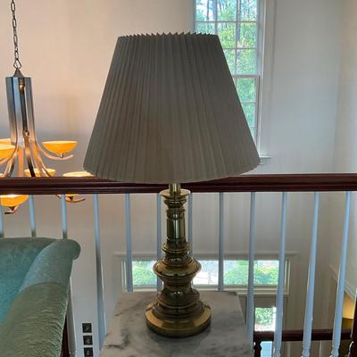 B1148 Vintage STIFFEL Brass Lamp