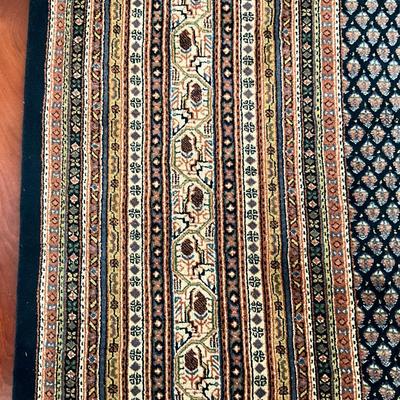 UB1163 Vintage NIZAM Oriental Hand Woven Rug 11' x 18'