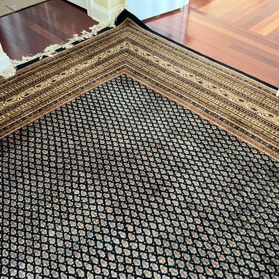 UB1163 Vintage NIZAM Oriental Hand Woven Rug 11' x 18'