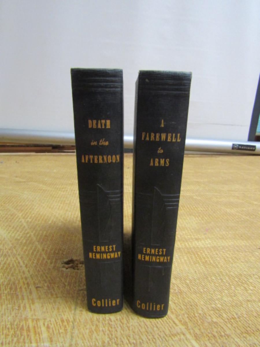 Antique Pair of Ernest Hemingway Hardback Books | EstateSales.org