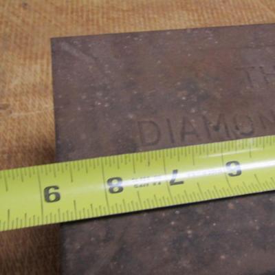 Antique Metal Box from the Diamond Match Company- Approx 8 3/4