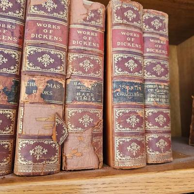Works of Charles Dickens 15 volumes RARE!