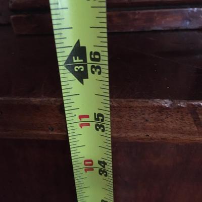 Antique Pair of tall wood cabinets