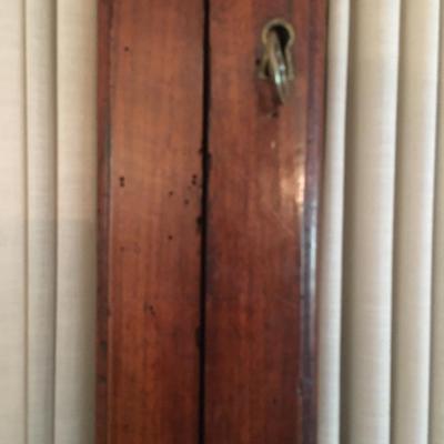 Antique Pair of tall wood cabinets