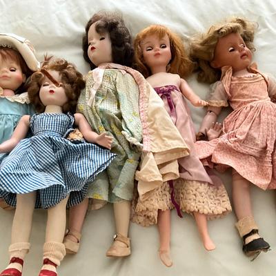 UB1188 Lot of Antique Dolls Madame Alexander