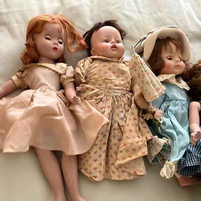 UB1188 Lot of Antique Dolls Madame Alexander