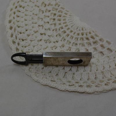 925 Sterling Silver Encased Cigar Cutter
