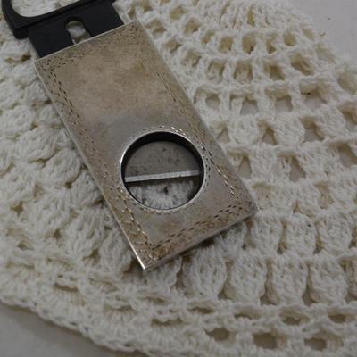925 Sterling Silver Encased Cigar Cutter