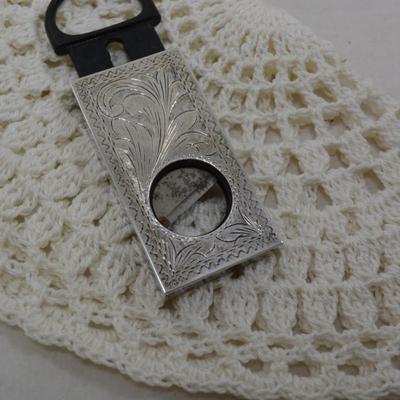 925 Sterling Silver Encased Cigar Cutter