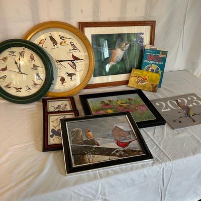 Bird Clocks, Framed Prints and More (LR-MK)