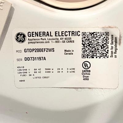 GE ~ Pair (2) ~ 2014 Washer & Electric Dryer