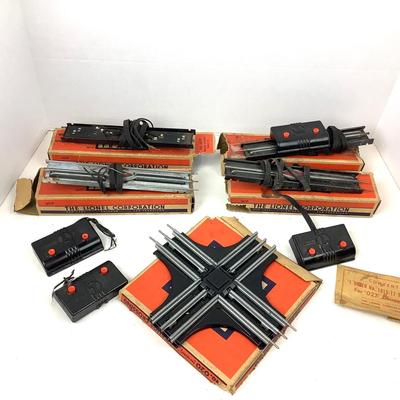 431 Vintage Lionel "O" Gauge Remote Control Track Sets