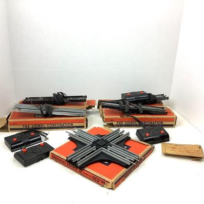 431 Vintage Lionel "O" Gauge Remote Control Track Sets