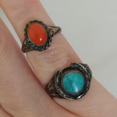 Sterling Silver Rings (B1-BBL)