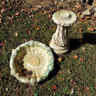Cement Bird Bath (Y-BBL)