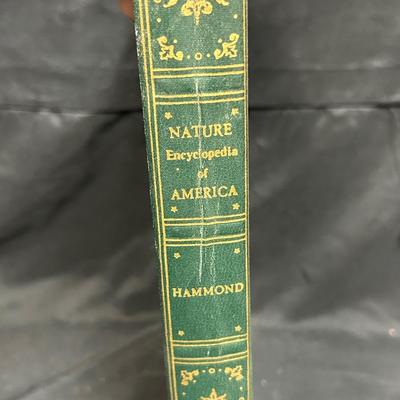 Vintage Hammond Nature Encyclopedia of America Hard Cover Reference Book 1969