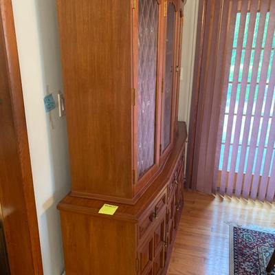 Asian Style Dining Room China Cabinet