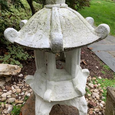 Large Concrete Pagoda Lawn / Garden Decor