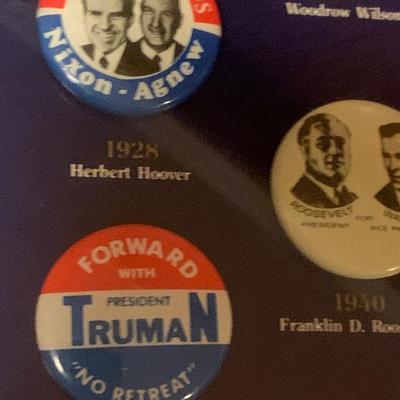 Presidential Election Button Collection
