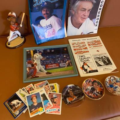 Vintage Baseball / Orioles Memorabilia Lot