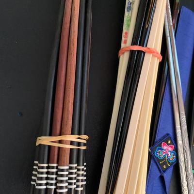 Vintage Chop Sticks Sets Lot