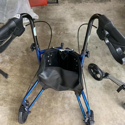 Drive Mobility Walker Carrier w/ Hand Brakes