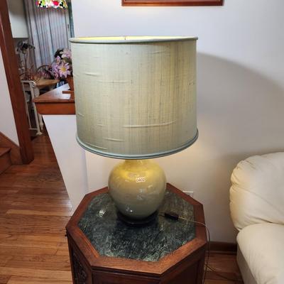 Pair of Very Heavy Table Lamps