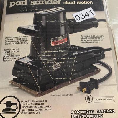 Craftsman Power Pad Sander