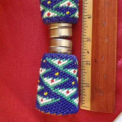 Beaded Salt and Pepper Shakers