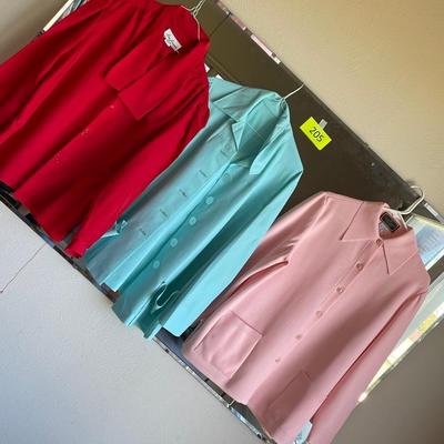 3 Blazer style tops