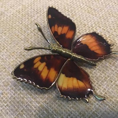 Beautiful Butterfly Brooch