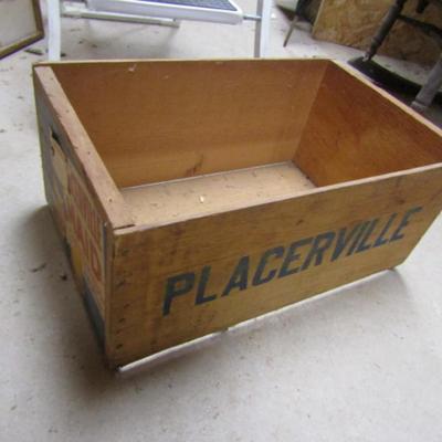 Vintage Wooden Produce Crate- Approx 20