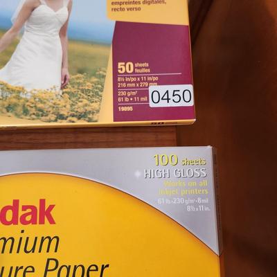 Large Lot of Hp & Kodak Photo Paper