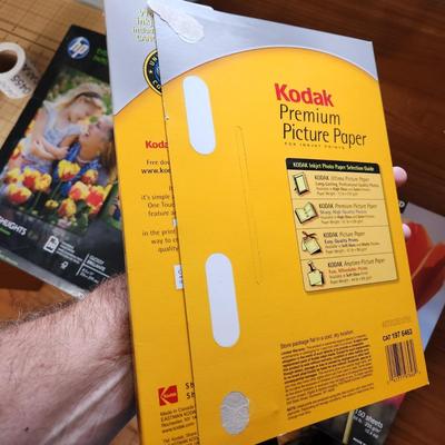 Large Lot of Hp & Kodak Photo Paper