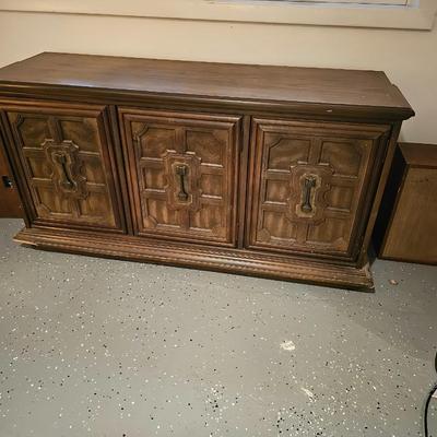 MCM stereo cabinet tape deck