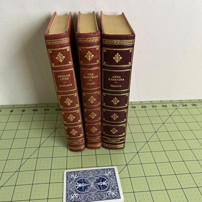 3 Sets Of Books