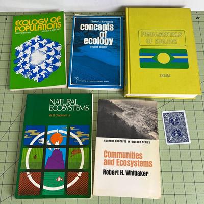 5 Set of Ecology & Ecosystem Books