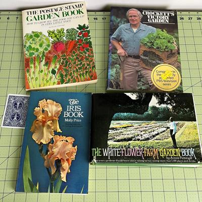 4 Set of Gardening Books