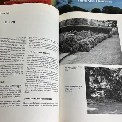 Collections of 5 gardening& Planting books