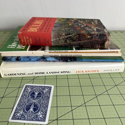 Collections of 5 gardening& Planting books