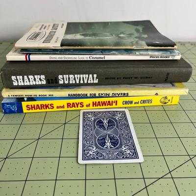 Box of Marine and Scuba-diving Book