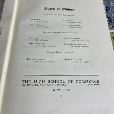 The Year Book Commerce 1914