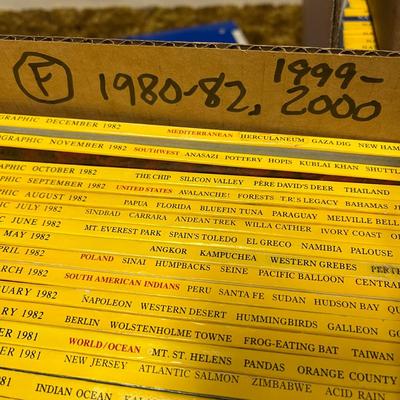 National Geographic Books (1980 - 1982 & 1999 - 2000)