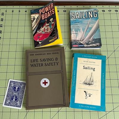 4 Set of Sailing and Safety Books