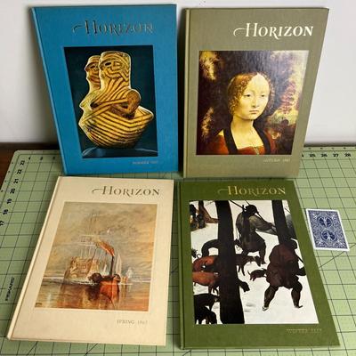 4 Editions of Horizon books
